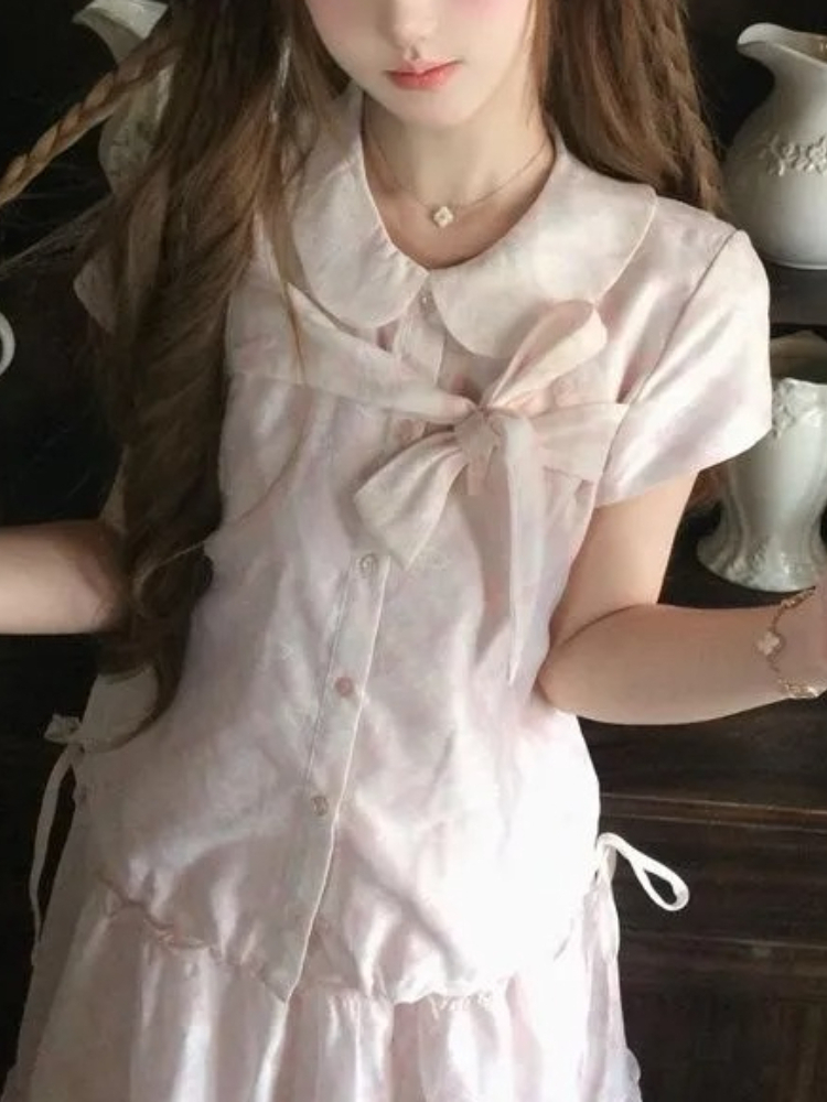 Japanese Vintage Sweet Bow Pet - огляд і ціна Summer Clothing Japan