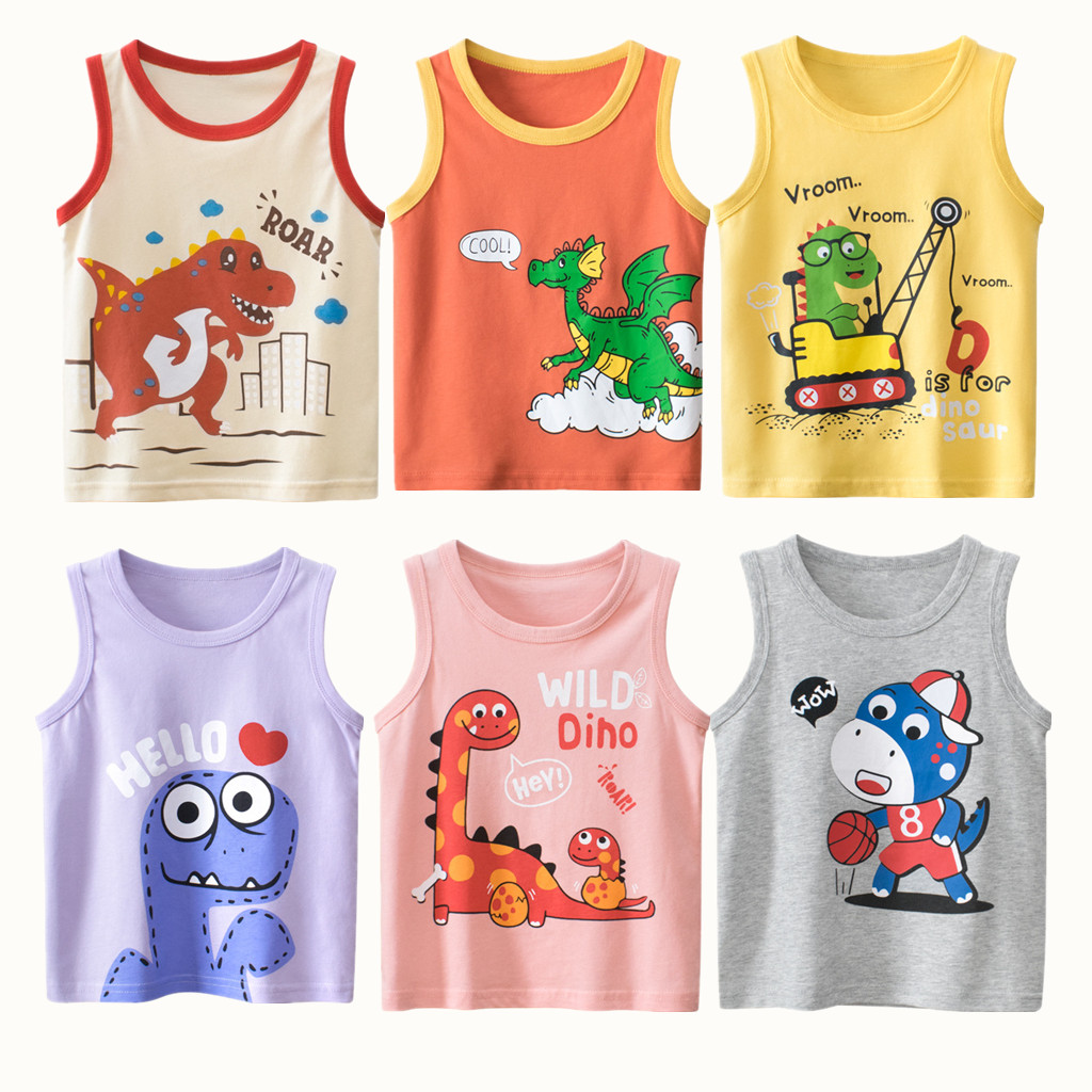 2023 Summe Children Vests for  - огляд і ціна Summer Clothing For Baby Boy